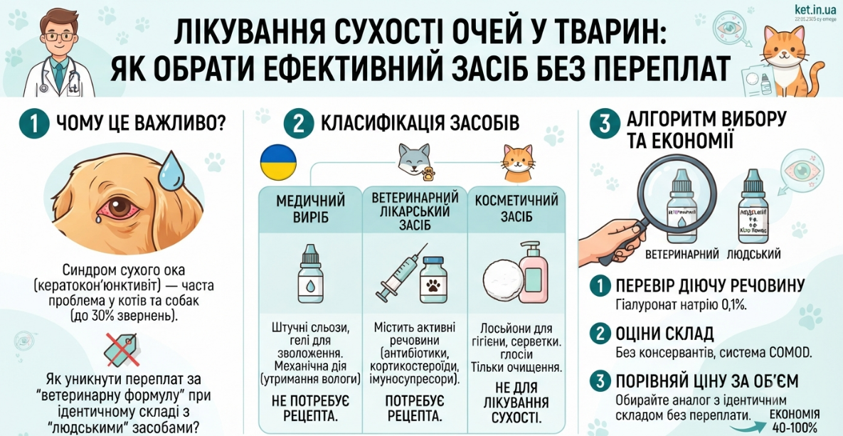 сухість очей